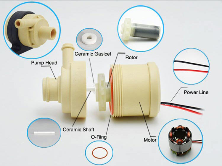 food grade transfer pump VP30C structure