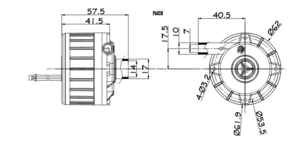 super silent water pump vp60c size